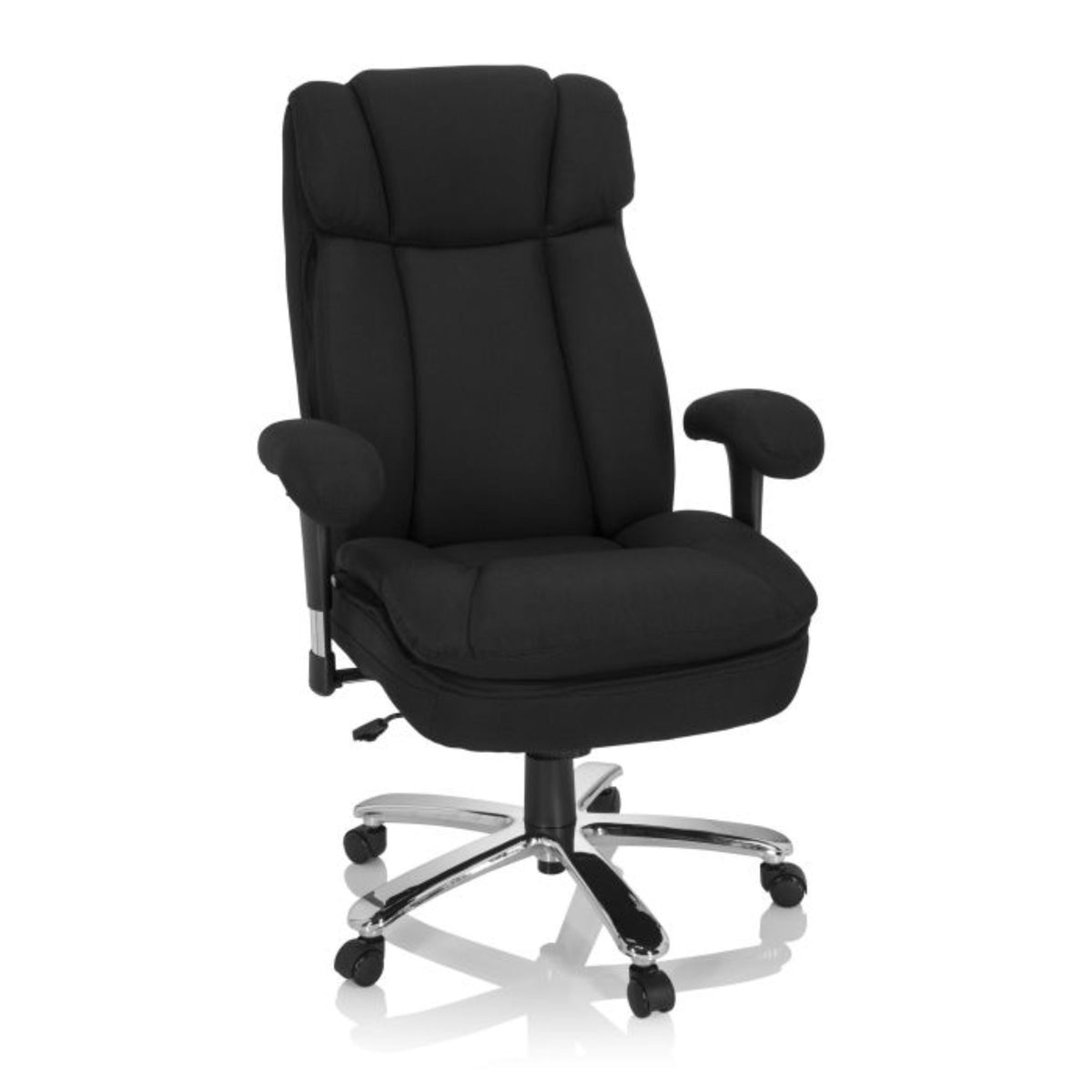 Biroja krēsls BUILDER GEN2 II XXL, melns (līdz 180 kg)
