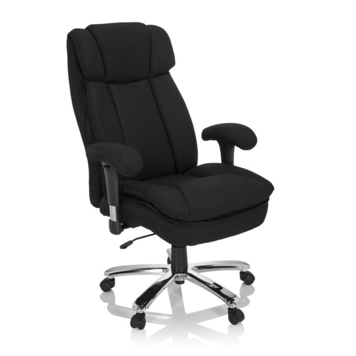 Biroja krēsls BUILDER GEN2 II XXL, melns (līdz 180 kg)