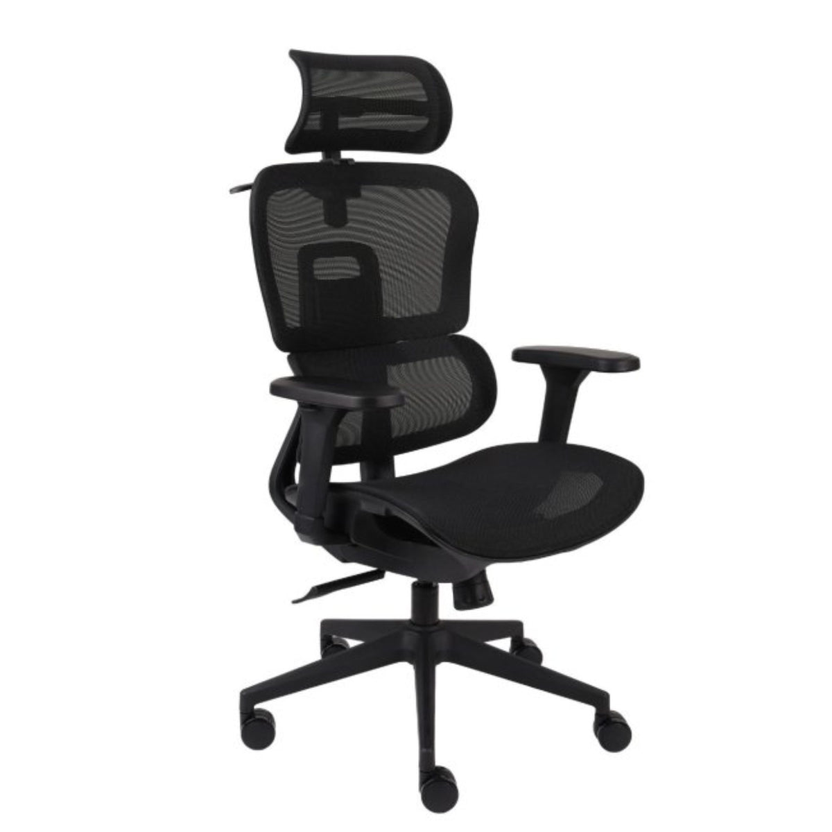 Biroja krēsls PD-7 Netz, melns