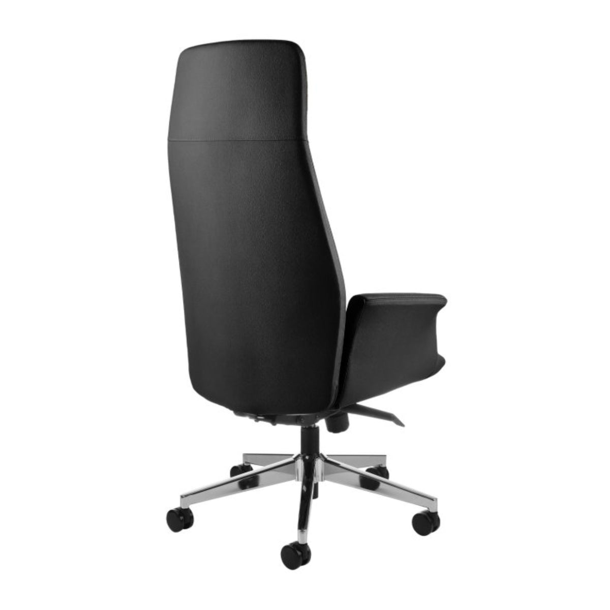 Vadītāju krēsls PRETO Executive Leather, melns