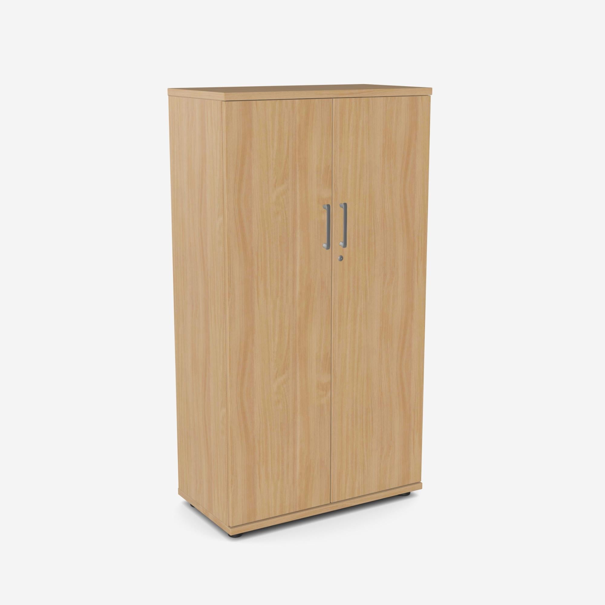 Biroja skapis NUWO, 4 plaukti, 1500x800x420 mm, konfigurējams - Ergostock.lv