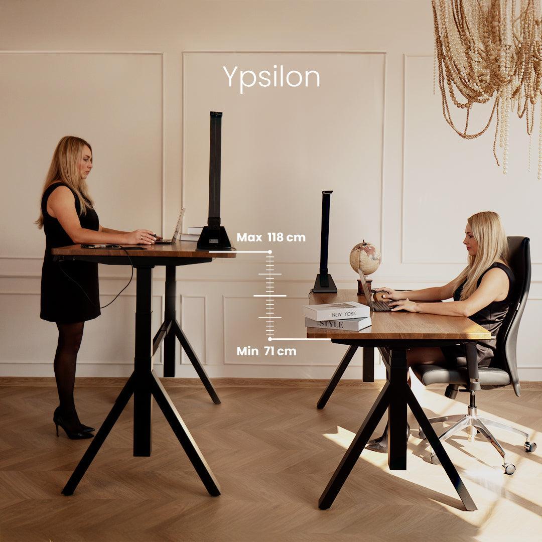 Elektriski augstumā regulējams galds Ypsilon - Ergostock.lv