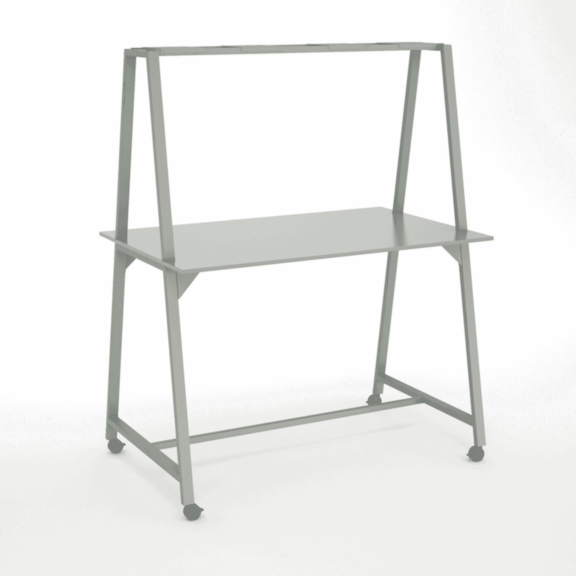 Stāvgalds AART 2, 160 x 100 x 110H cm, ar ritentiņiem - Ergostock.lv