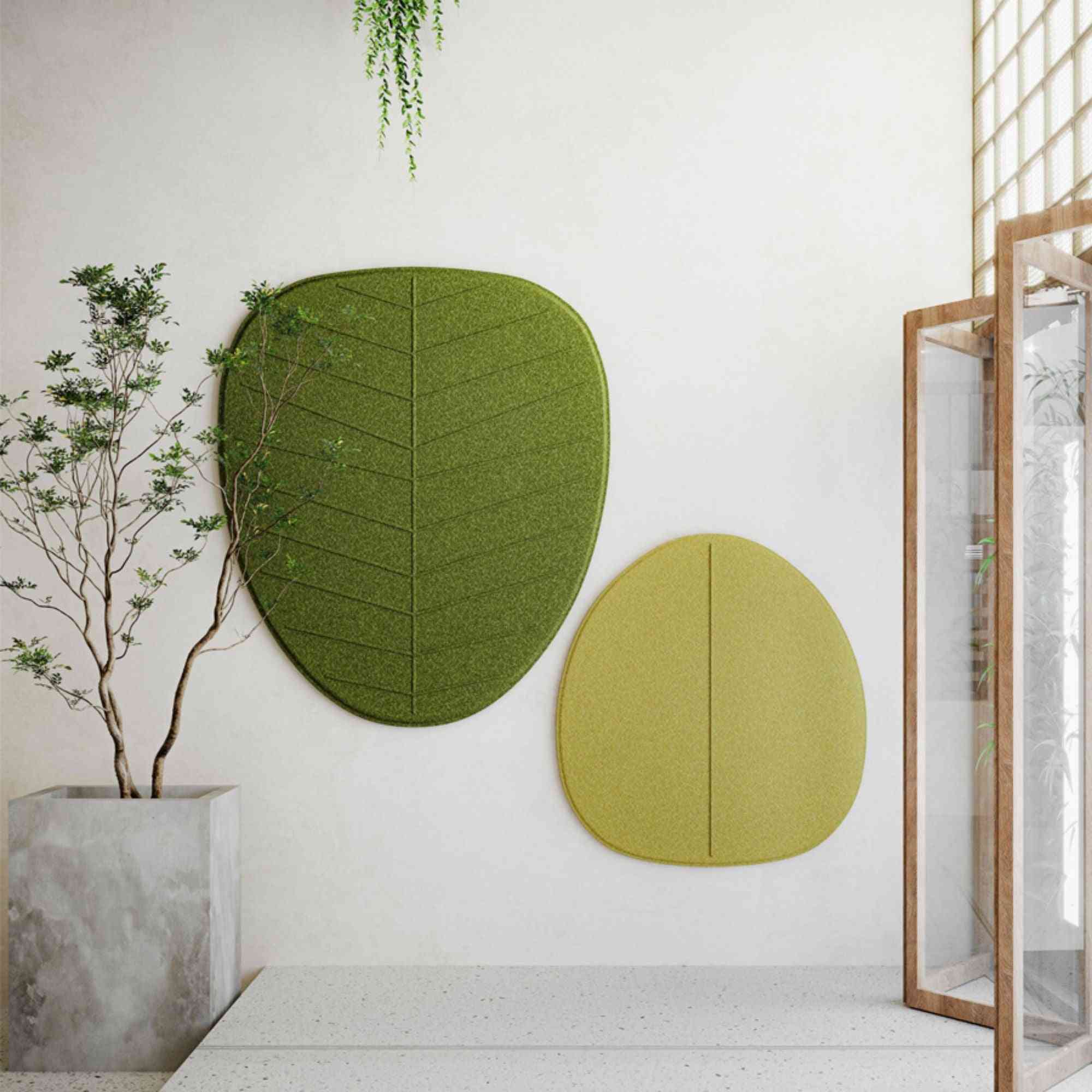 Akustikas panelis ALBERI BIOPHILIC WALL XL, BEJOT:-Ergostock