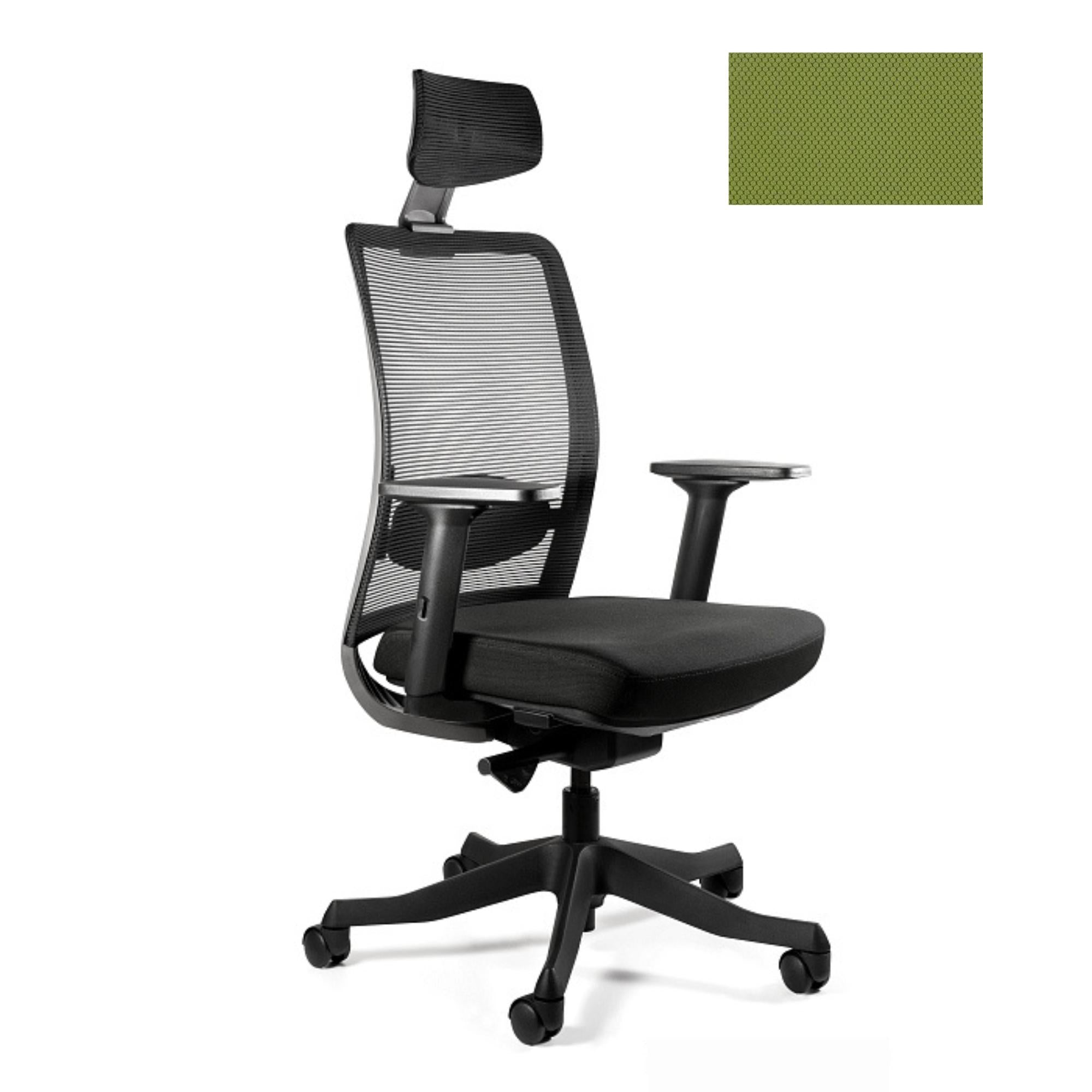 Biroja krēsls ANGGUN, melns - Ergostock.lv