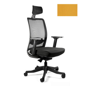 Biroja krēsls ANGGUN, melns - Ergostock.lv