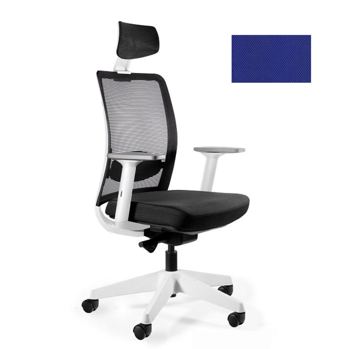 Biroja krēsls ANGGUN, balts - Ergostock.lv