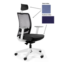 Biroja krēsls ANGGUN, balts-Ergostock