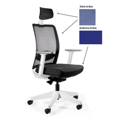 Biroja krēsls ANGGUN, balts-Ergostock
