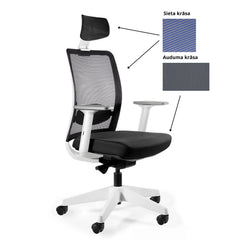 Biroja krēsls ANGGUN, balts-Ergostock