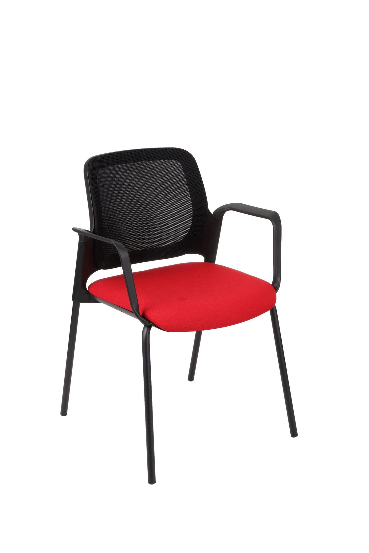 Apmeklētāju krēsls Aspen 4L BS Arm Black Note