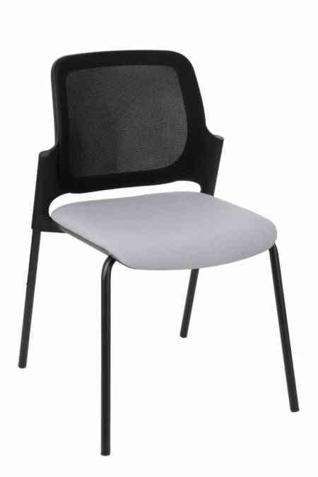 Apmeklētāju krēsls Aspen 4L BS Black Note