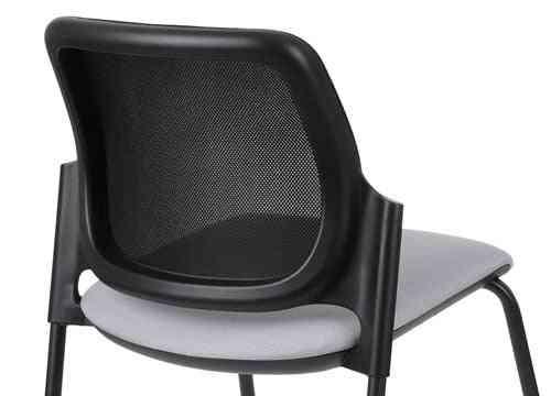 Apmeklētāju krēsls Aspen 4L BS Black Note