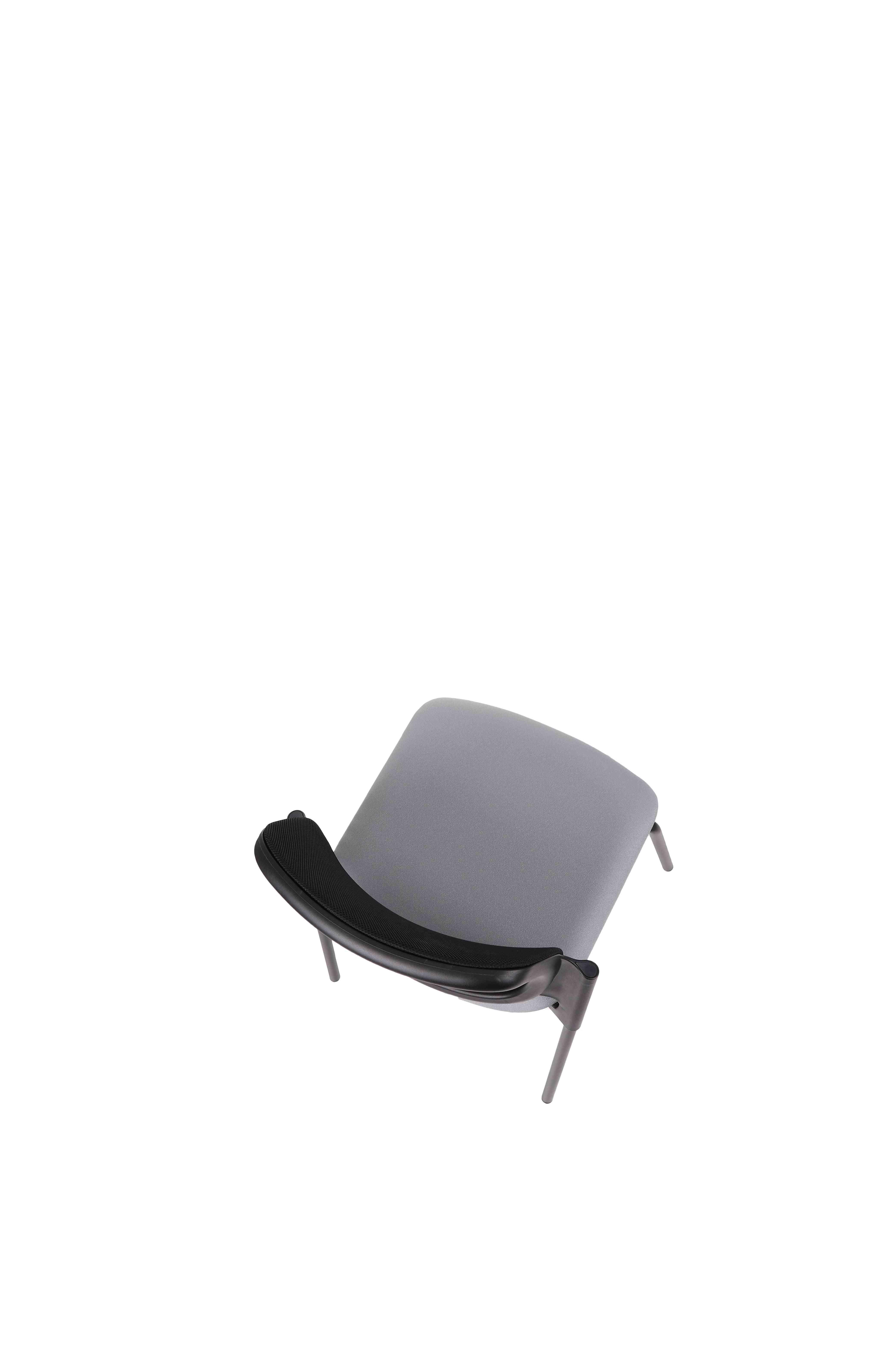 Apmeklētāju krēsls Aspen 4L BS Black Note-Ergostock