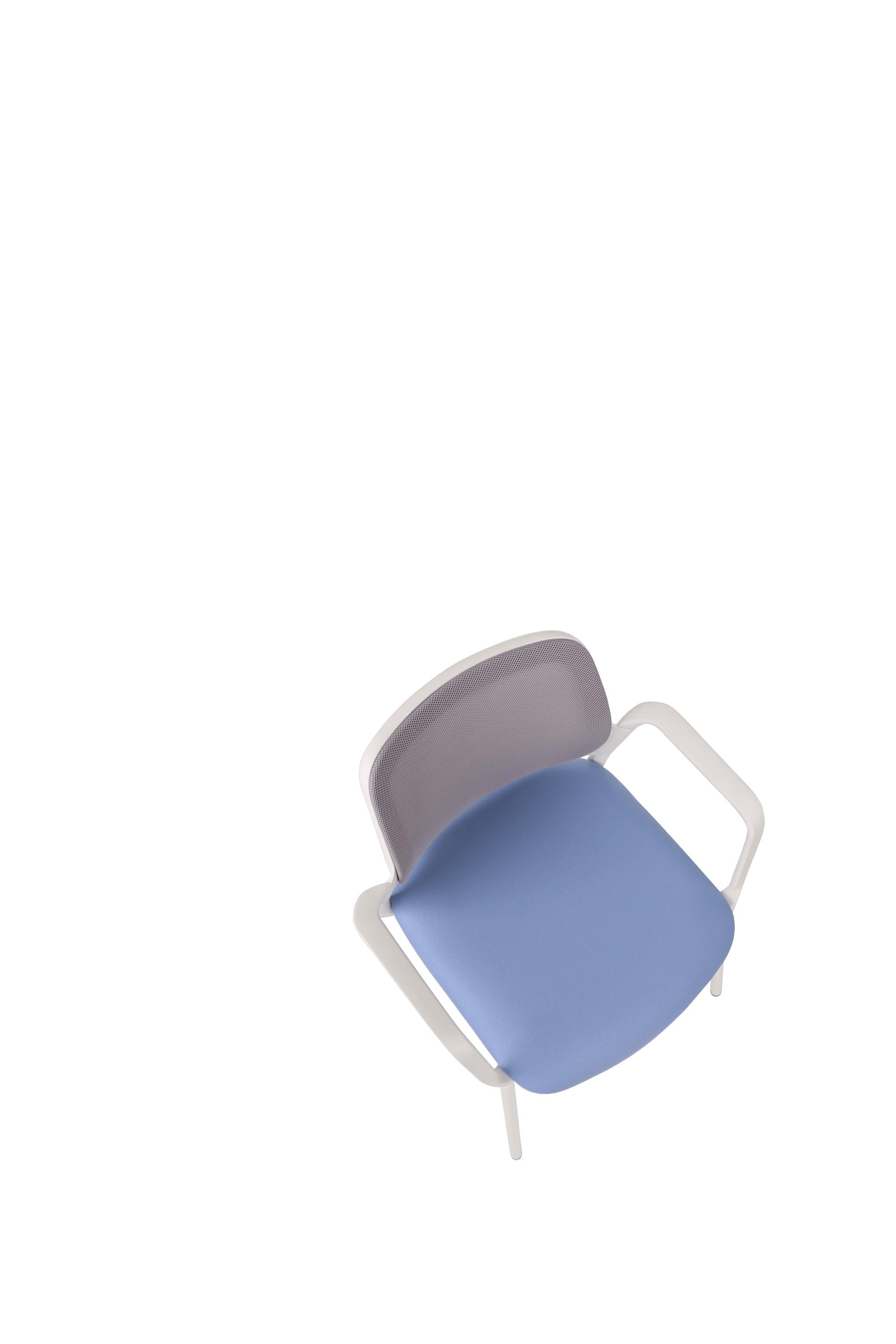 Apmeklētāju krēsls Aspen 4L WS Arm Bondai - Ergostock.lv