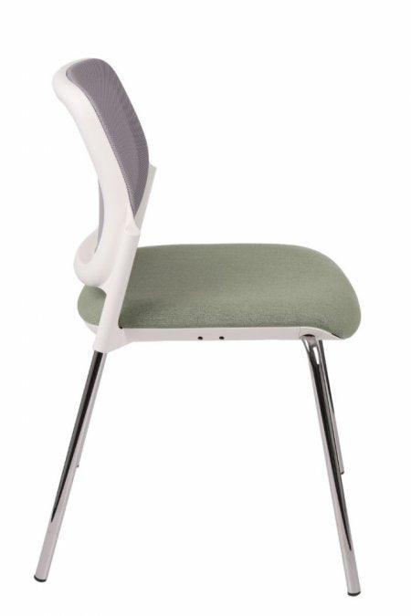 Apmeklētāju krēsls Aspen 4L WS Chrome Seattle-Ergostock