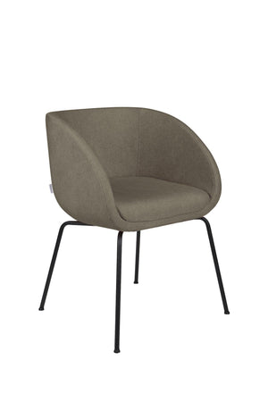 Apmeklētāju krēsls Jula4L Black Strong-Ergostock