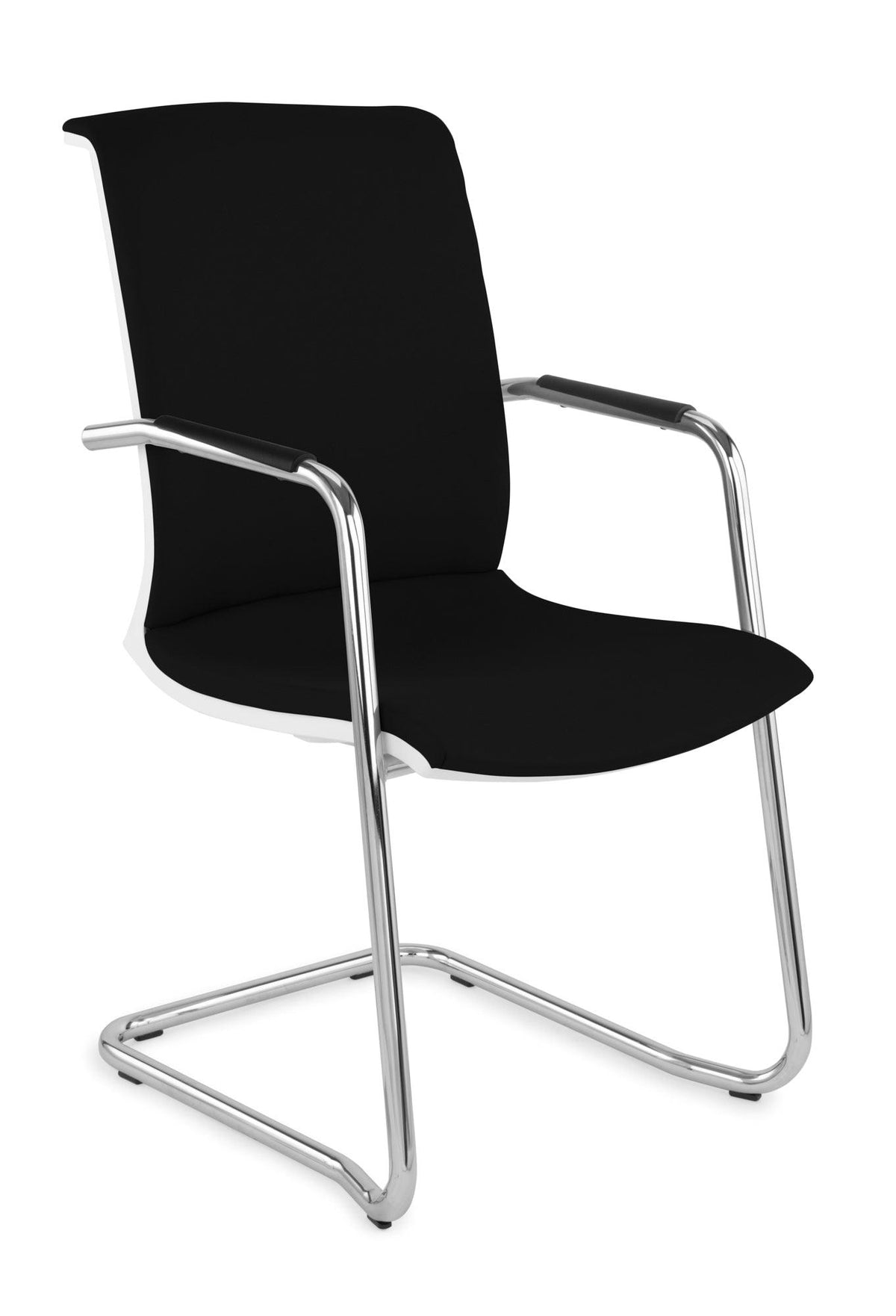 Apmeklētāju krēsls Level V WT Arm Cosma – Melna