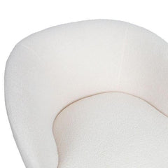 Apmeklētāju krēsls Manuela, balts-Ergostock