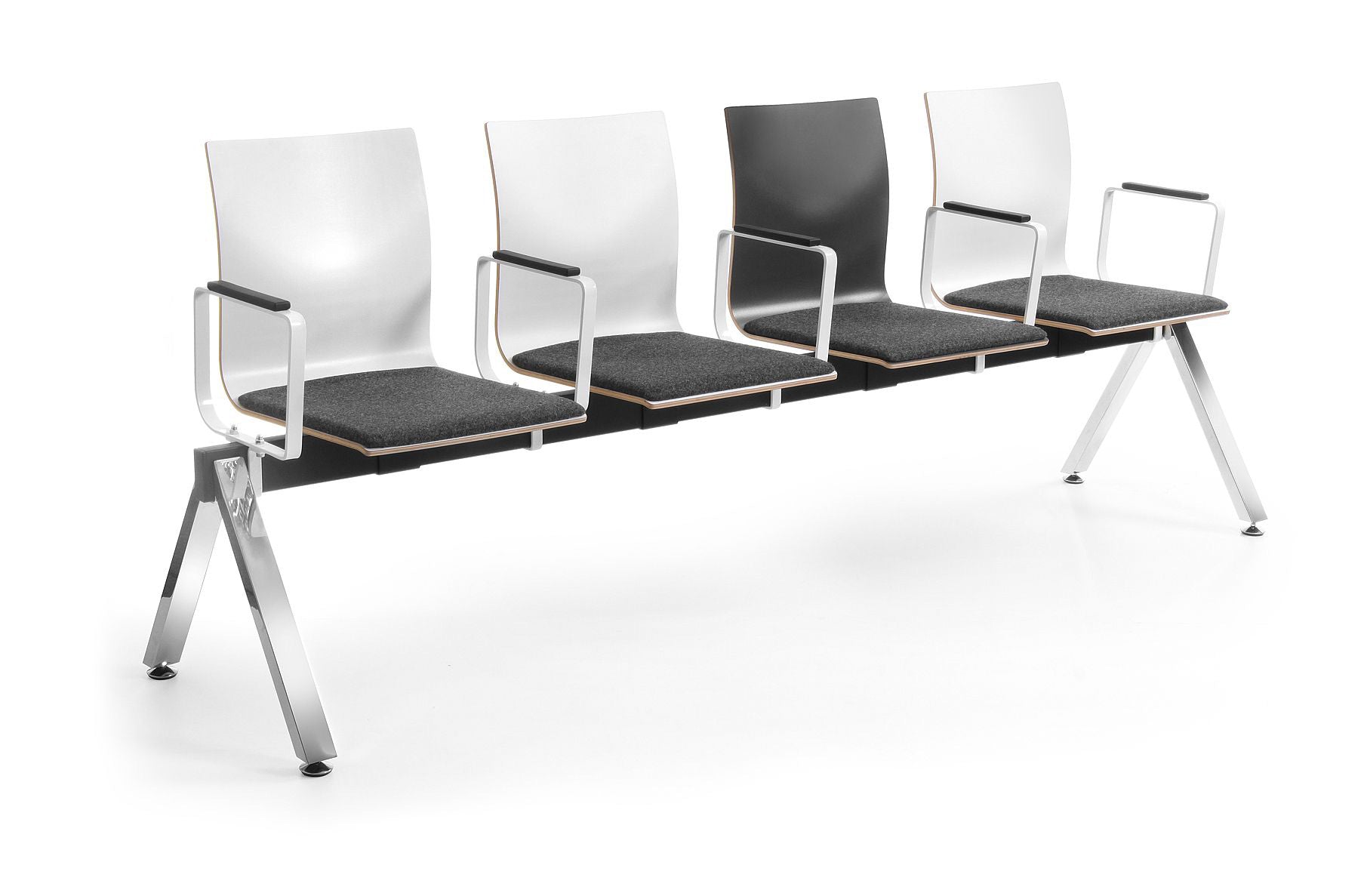 Apmeklētāju krēsls ORTE 22X, BEJOT:, konfigurējams - Ergostock.lv