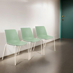 Apmeklētāju krēsls Oslo 4L ar polsterētu sēdvietu-Ergostock