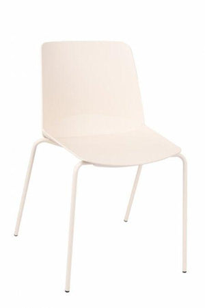 Apmeklētāju krēsls Oslo 4L ar polsterētu sēdvietu-Ergostock