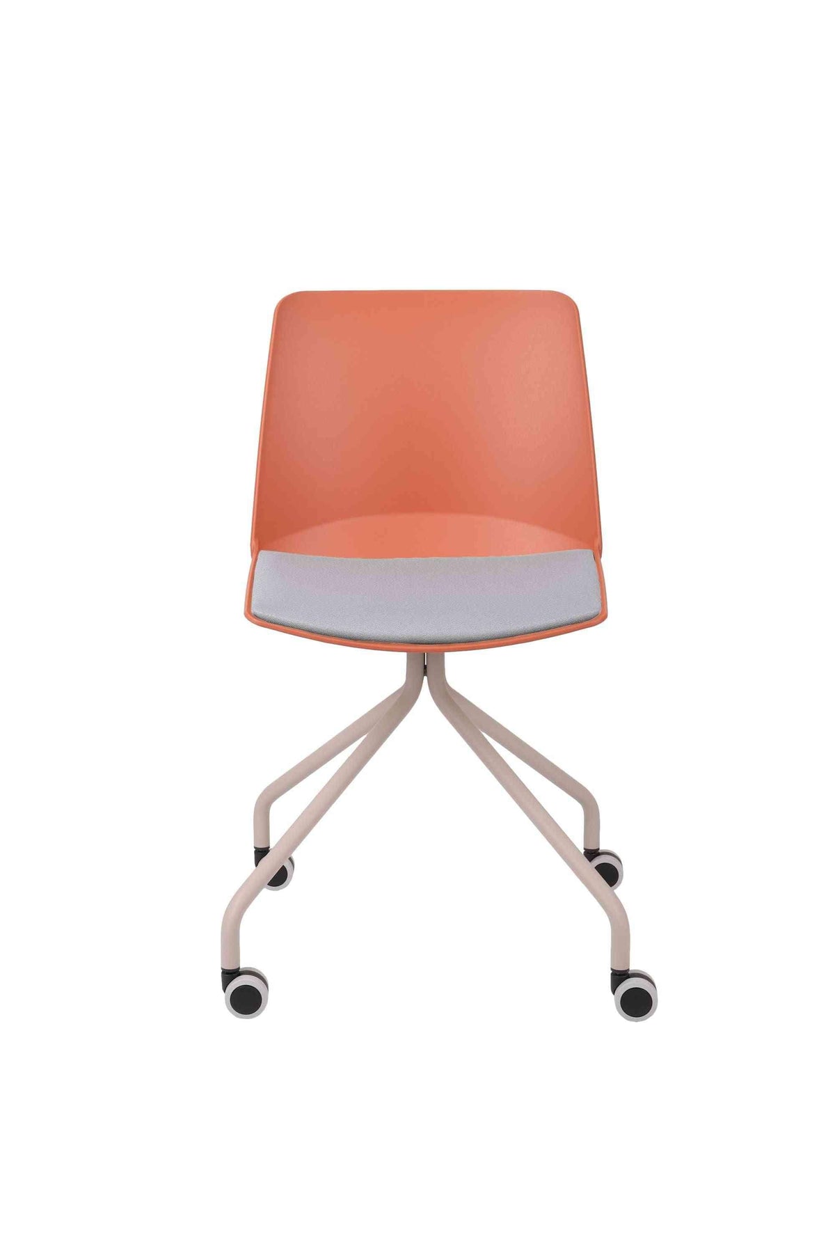 Apmeklētāju krēsls Oslo Cross Roll ar polsterētu sēdvietu Note - Ergostock.lv