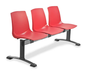 Apmeklētāju rindu krēsls ARI Three-Ergostock