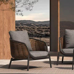 Āra mēbeļu komplekts Snapty Garden Borneo, dīvāns, 2 krēsli un 2 galdiņi-Ergostock