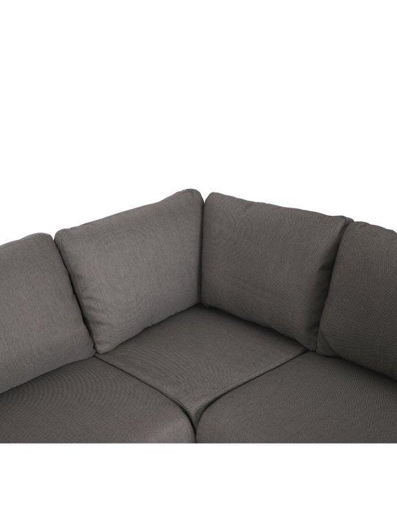 Āra mēbeļu komplekts Snapty Garden Borneo, stūra dīvāns, krēsls un 2 galdiņi-Ergostock