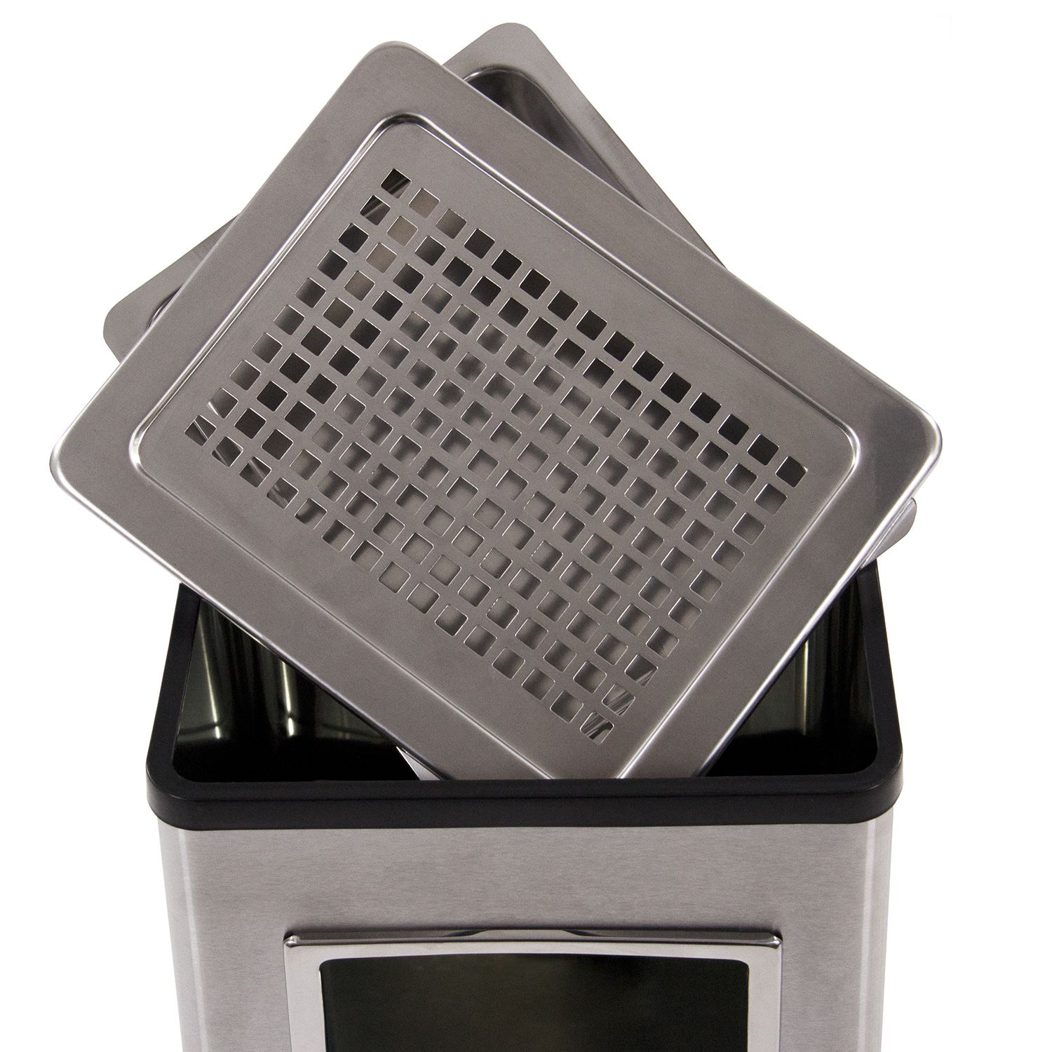 Atkritumu tvertne ar pelnu trauku CLEAN 16 L