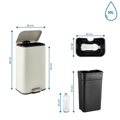 Atkritumu tvertne CLEAN 50 L