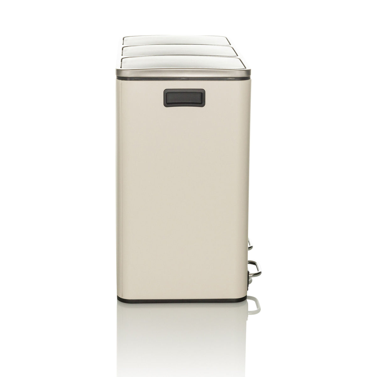 Atkritumu tvertne CLEAN PRO Beige, 3 x 18 L
