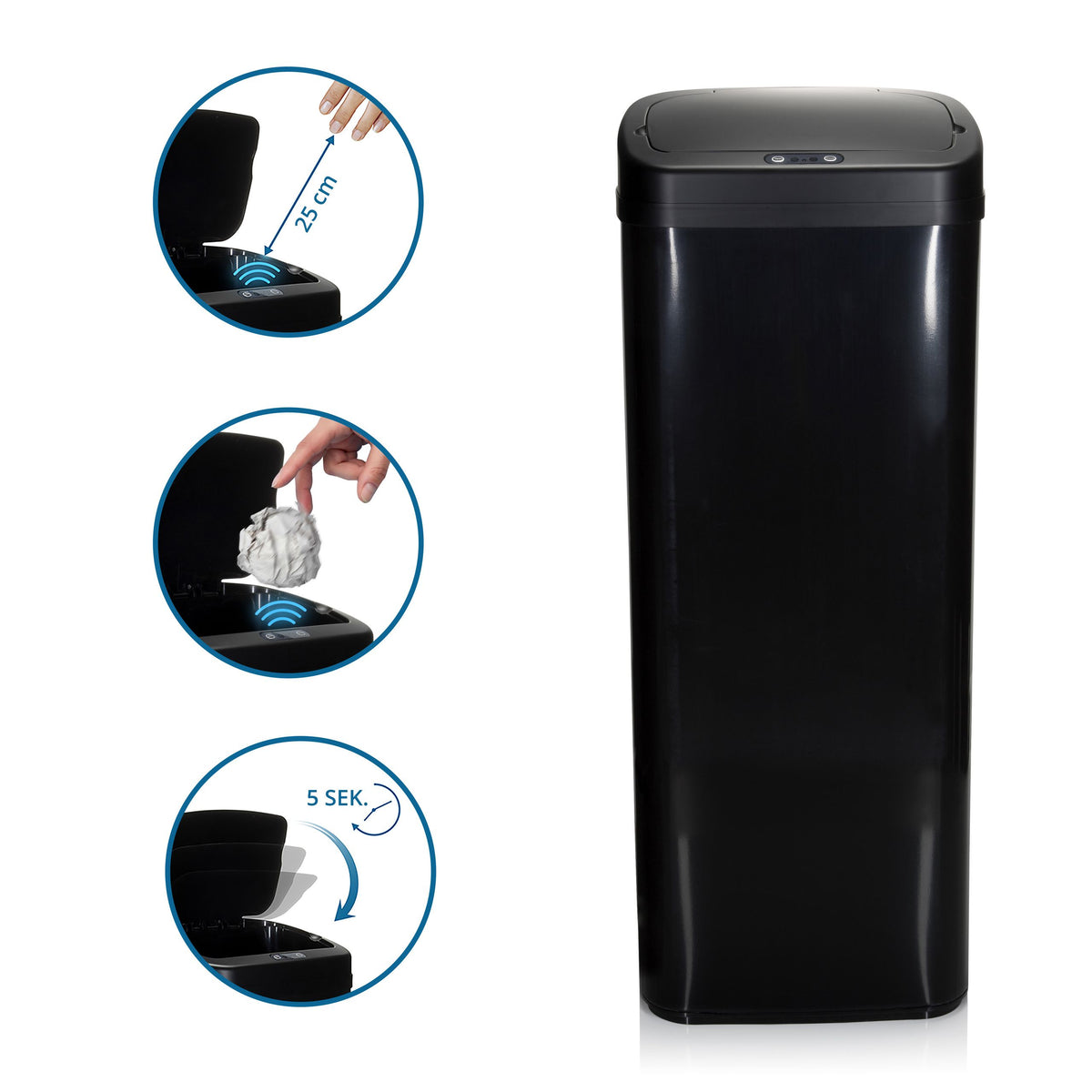 Atkritumu tvertne CLEAN SENSOR PRO, 50L