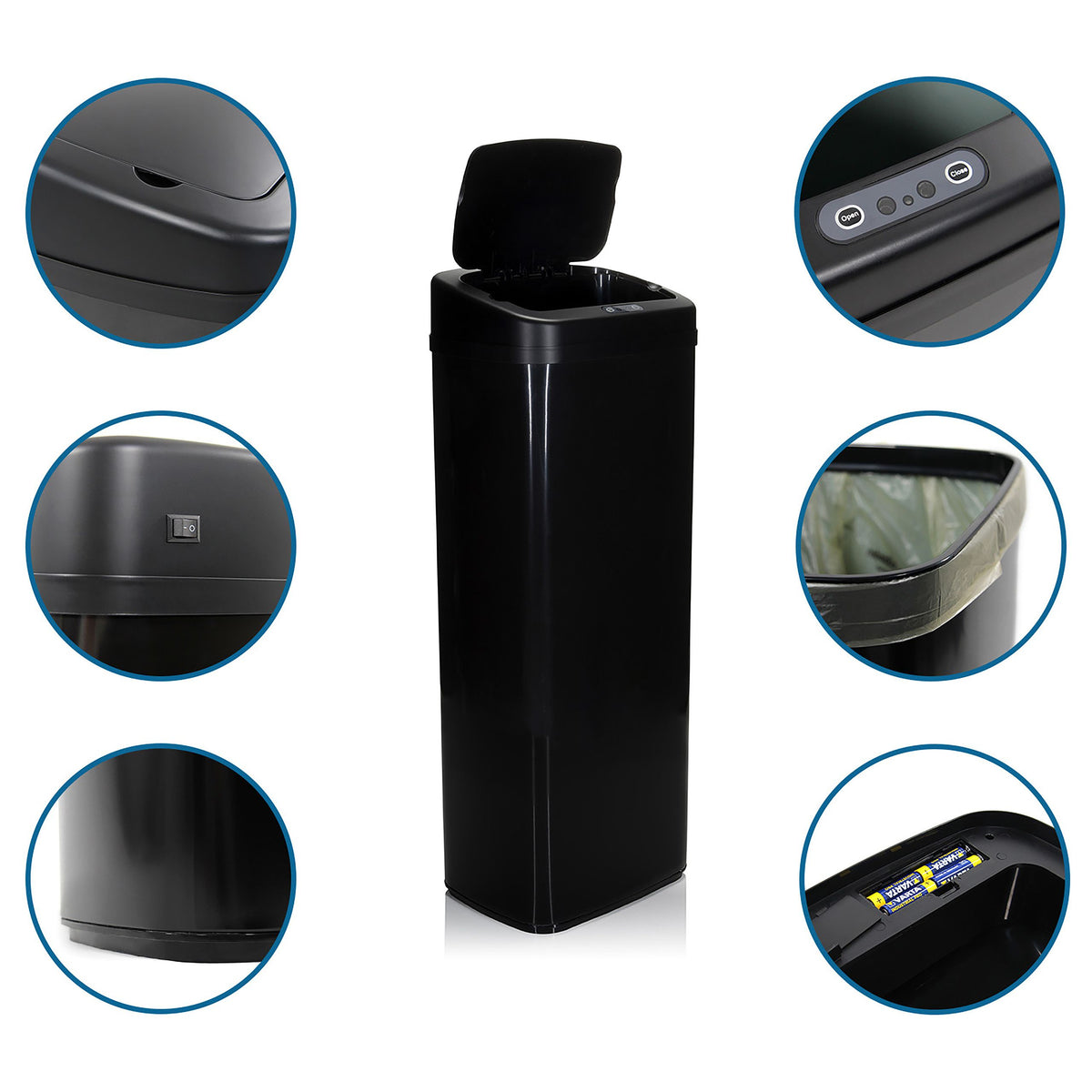 Atkritumu tvertne CLEAN SENSOR PRO, 50L