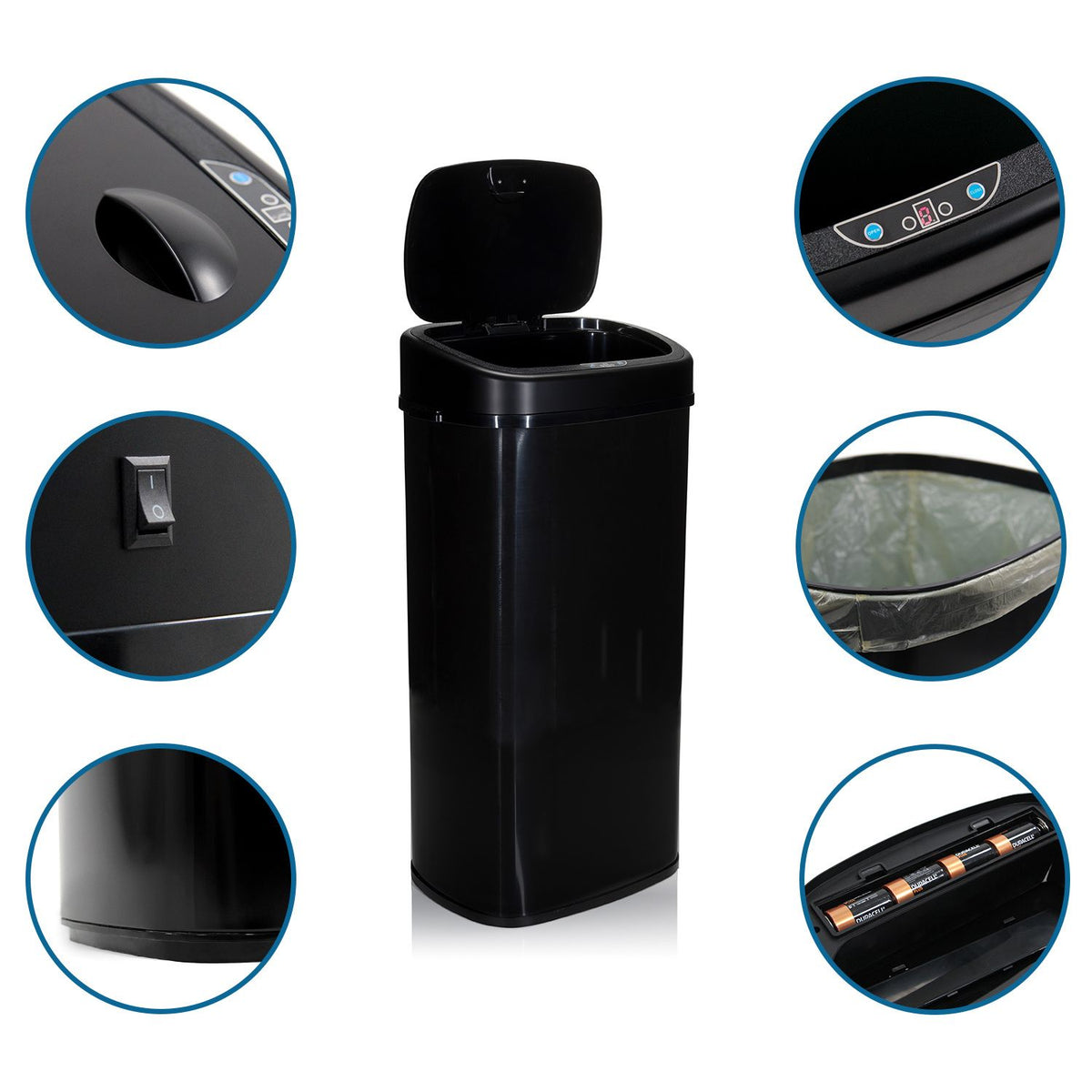 Atkritumu tvertne CLEAN SENSOR PRO, 68 L