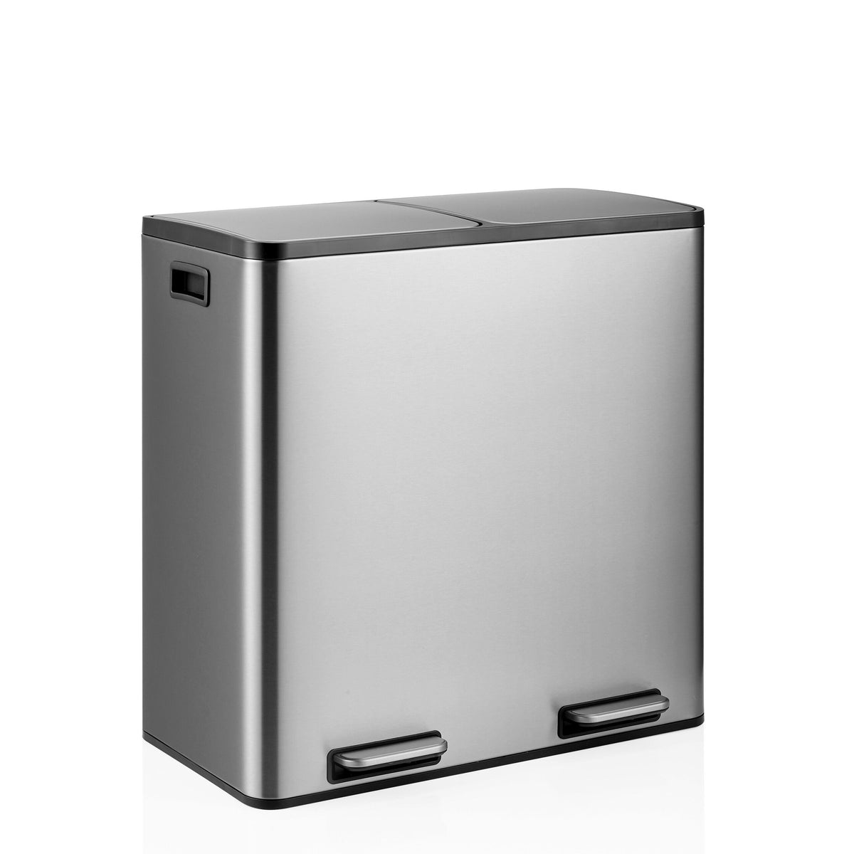 Atkritumu tvertne CLEAN Stainless 2 x 30 L