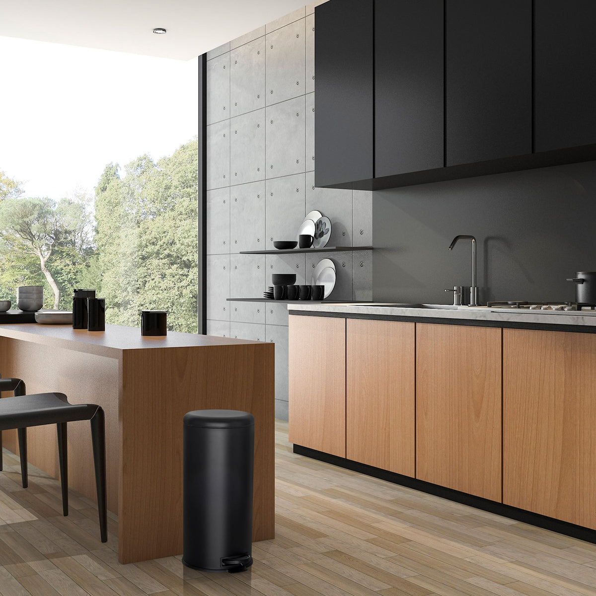 Atkritumu tvertne CLEAN STEP 30L