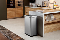 Atkritumu tvertne MIRAGE 45 L, nerūsējošais tērauds, ar sensoru