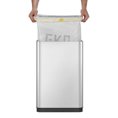 Atkritumu tvertne MIRAGE 80 L, nerūsējošais tērauds, ar sensoru