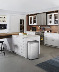 Atkritumu tvertne MIRAGE 80 L, nerūsējošais tērauds, ar sensoru