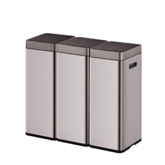 Atkritumu tvertne MIRAGE SLIM 30 L, nerūsējošais tērauds, ar sensoru