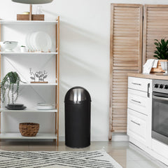 Atkritumu tvertne PUSH Black 35 L