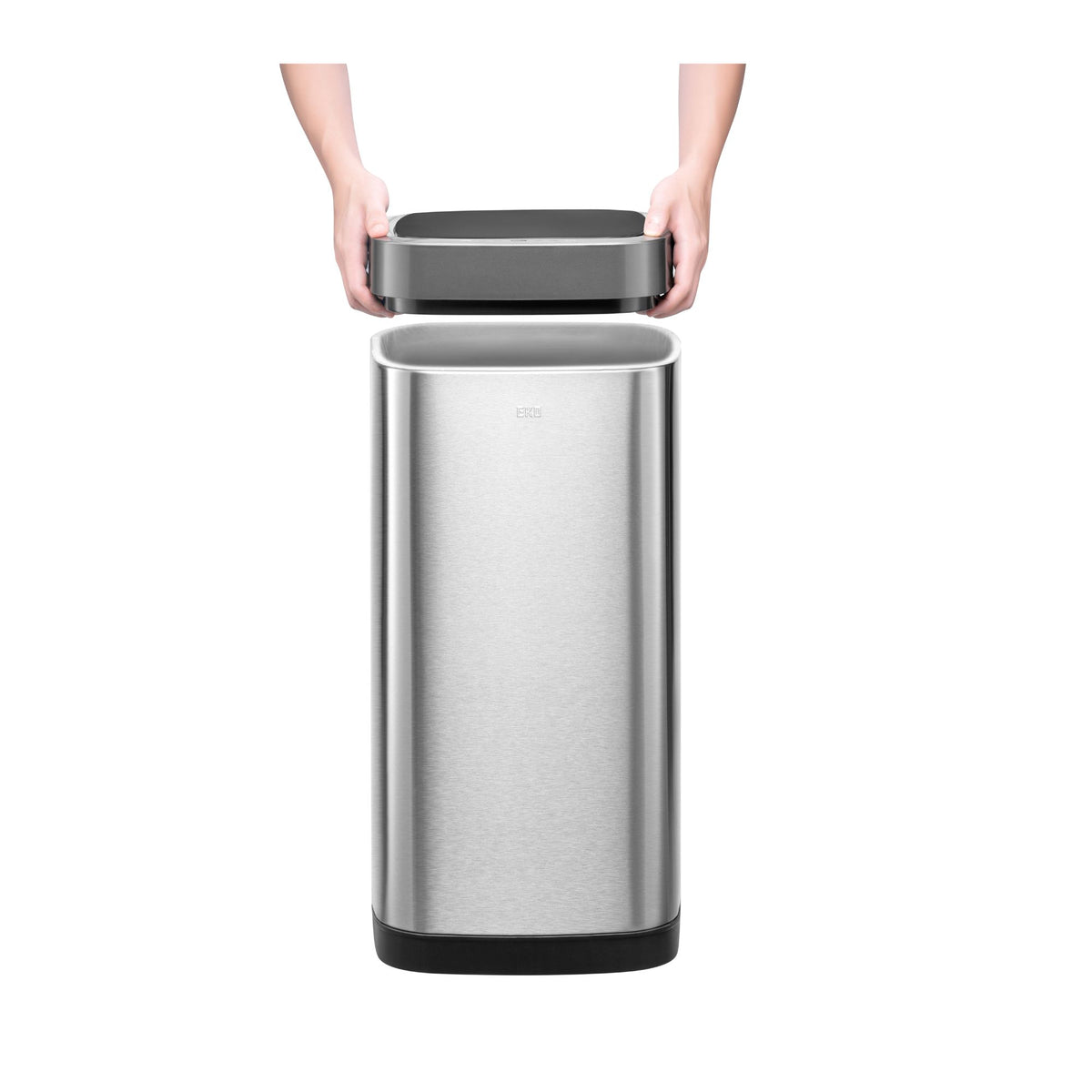 Atkritumu tvertne SMART SENSOR 50 L, nerūsējošais tērauds, ar sensoru