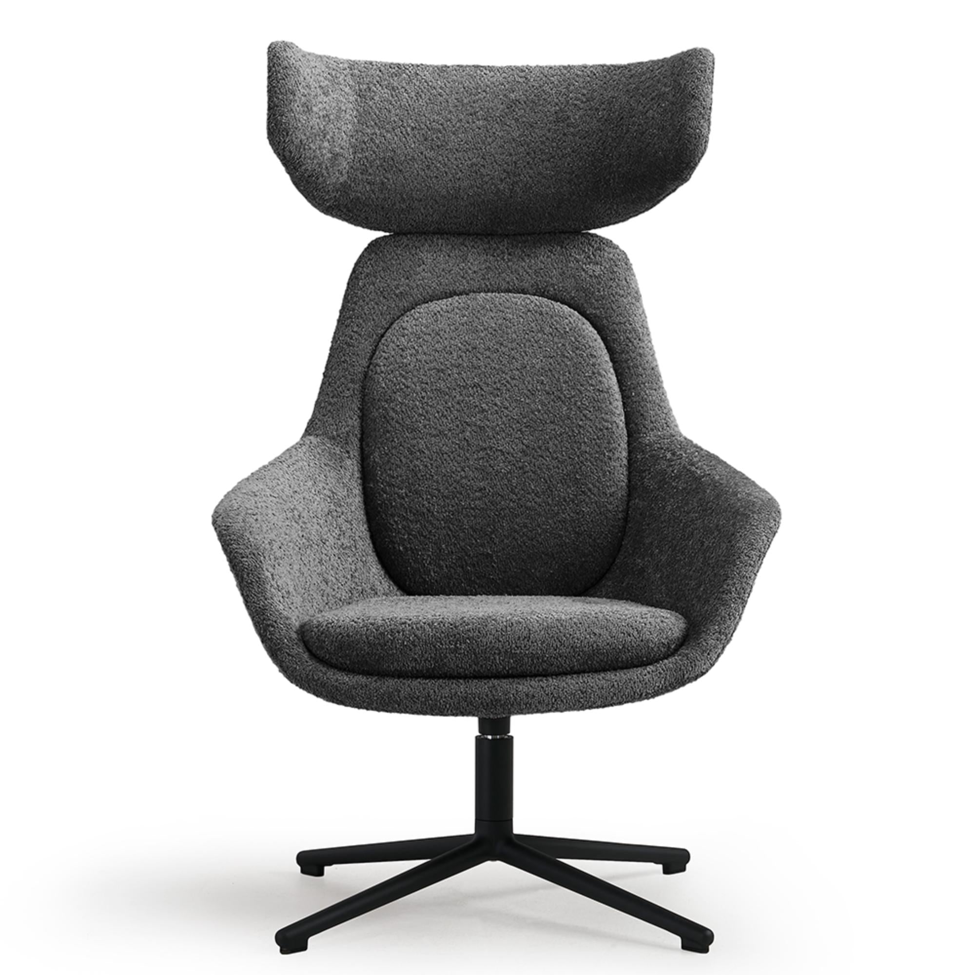 Atpūtas krēsls Calyon High, pelēks