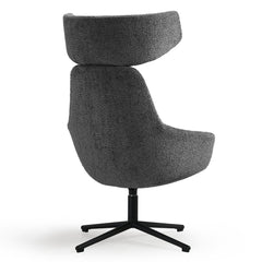 Atpūtas krēsls Calyon High, pelēks