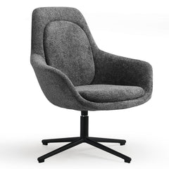 Atpūtas krēsls Calyon Low, pelēks