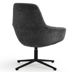 Atpūtas krēsls Calyon Low, pelēks