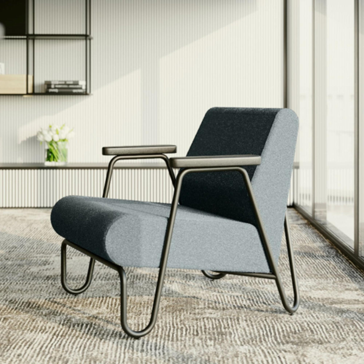 Atpūtas krēsls CLIP CL521, BEJOT:, konfigurējams - Ergostock.lv