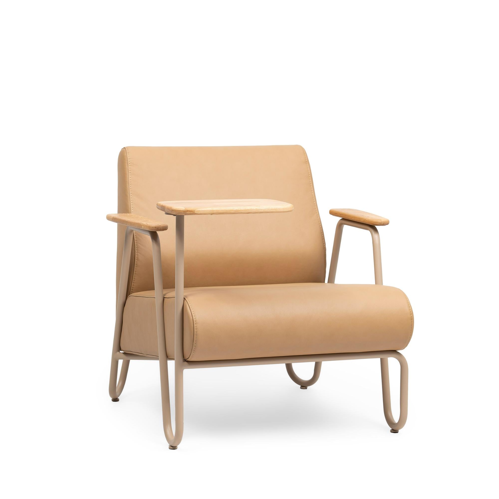 Atpūtas krēsls CLIP CL521, BEJOT:, konfigurējams - Ergostock.lv